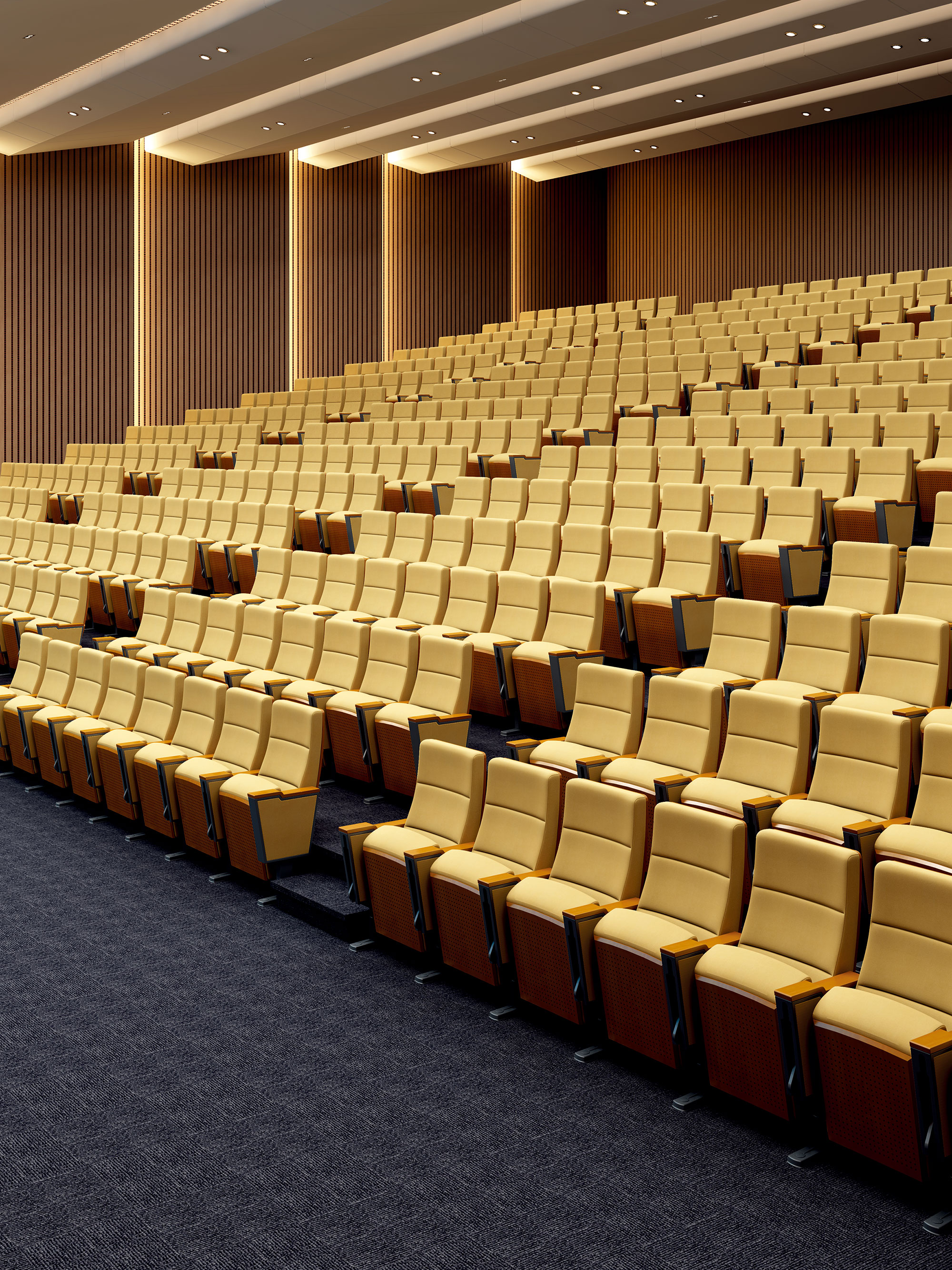 The rationality and malleability of auditorium seat design？